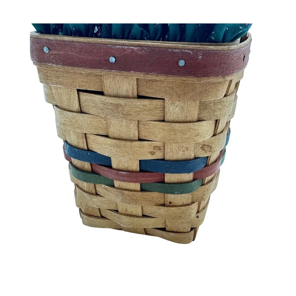 Vintage Longaberger Shades of Autumn Bittersweet Basket 1992‎ Liner Protector